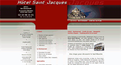 Desktop Screenshot of hotel-saintjacques.fr